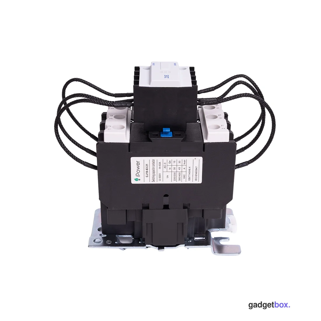 Контактор КРМ iPower CJ19-63A 30кВАр 2НО+1НЗ 230В
