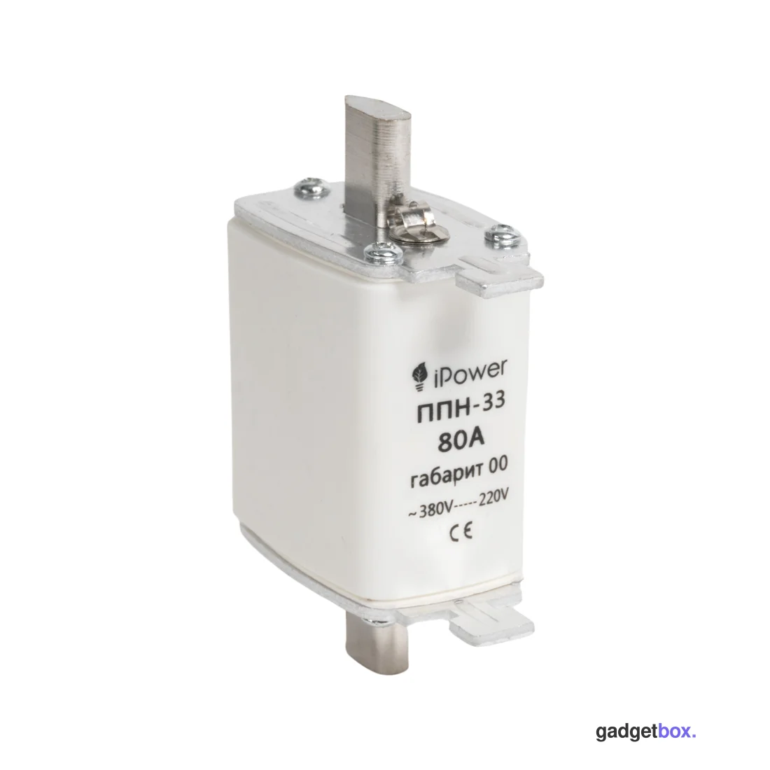 Предохранитель плавкий iPower ППН-33 80А габарит 00