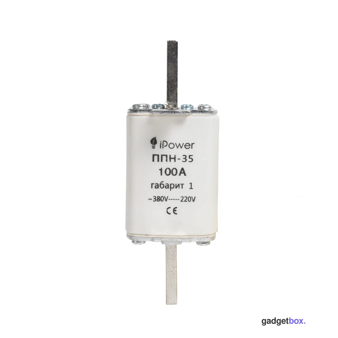Предохранитель плавкий iPower ППН-35 100А габарит 1