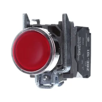 Кнопка SE XB4BW34G5 с возвр. с подсв. 22мм 48-120В