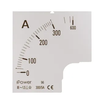Шкала для амперметра iPower 300/5