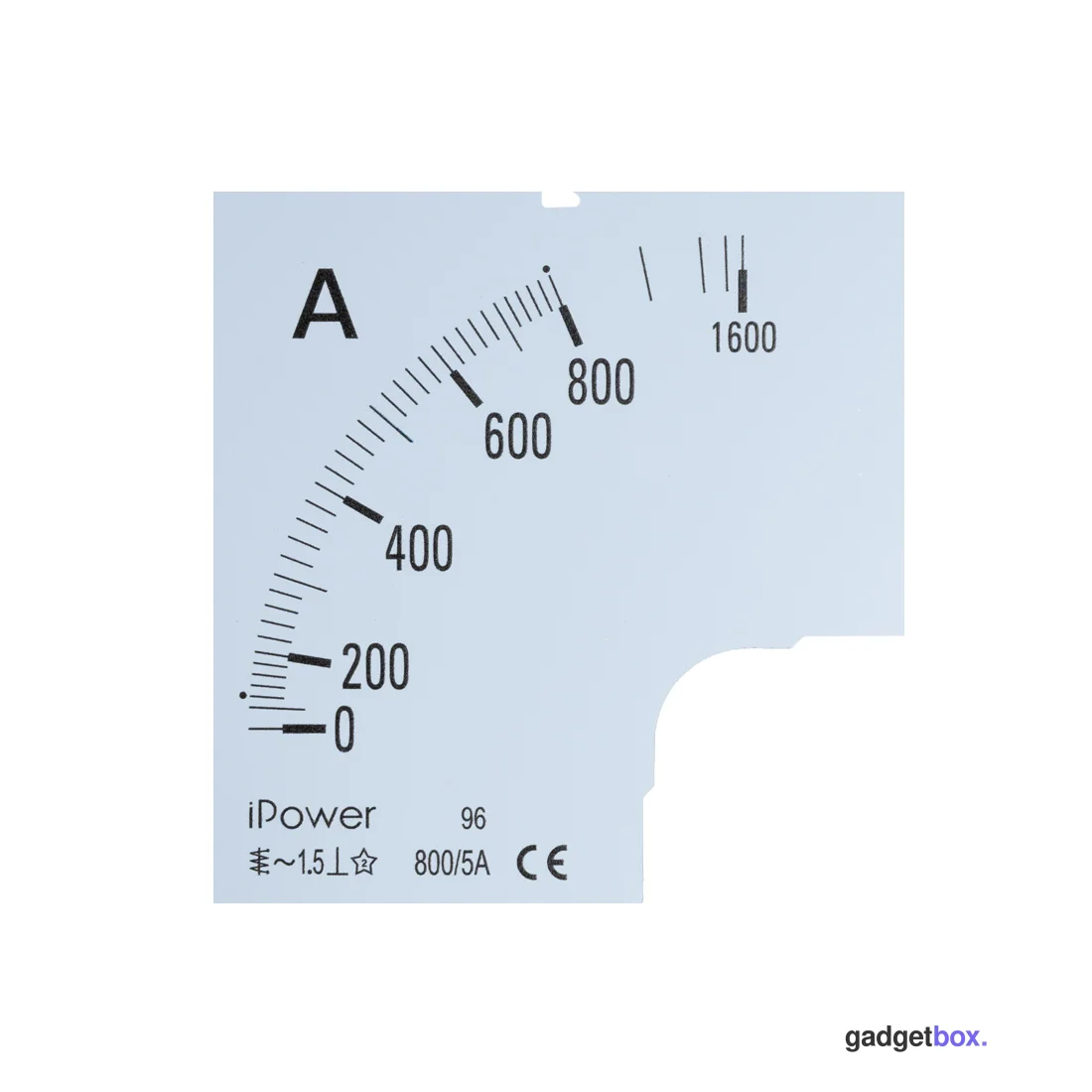 Шкала для амперметра iPower 800/5