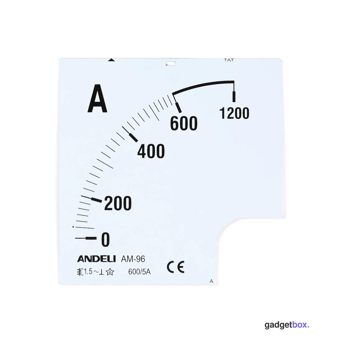 Шкала для амперметра ANDELI 1500/5