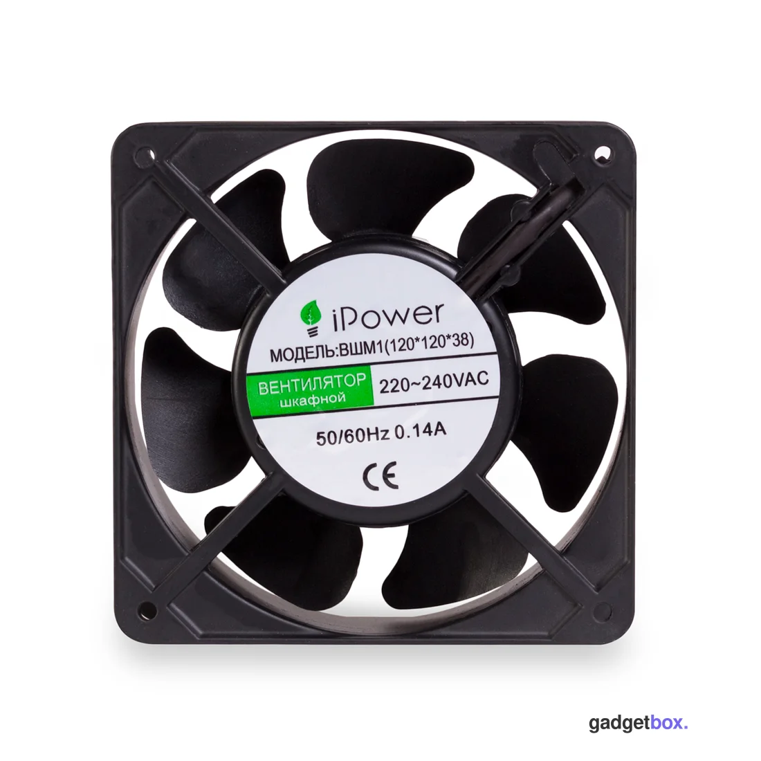 Вентилятор шкафной iPower ВШМ1 (120*120*38)
