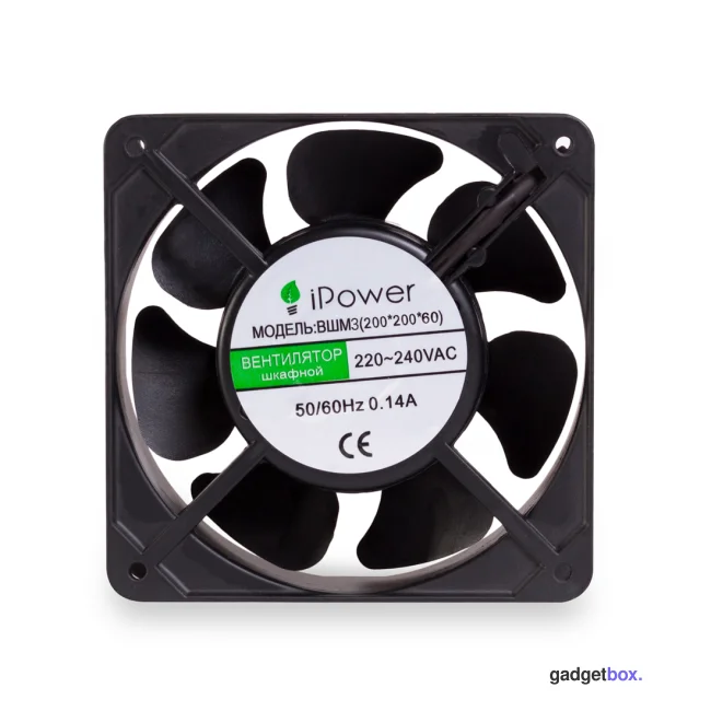 Вентилятор шкафной iPower ВШМ3 (200*200*60)
