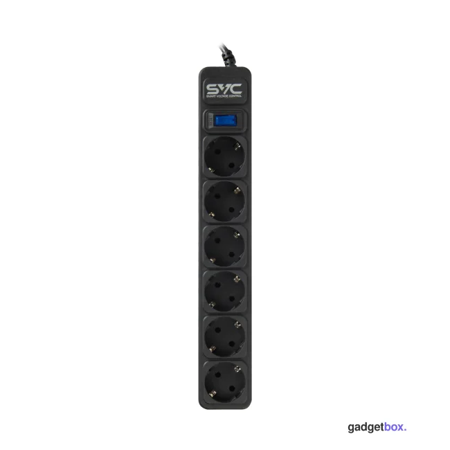 Сетевой фильтр SVC ZC6S-30M 3 м. 220 в.