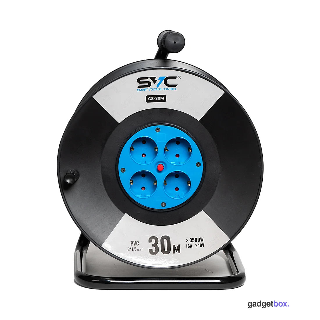 Удлинитель на катушке SVC GS-30M 30м. 240 в.