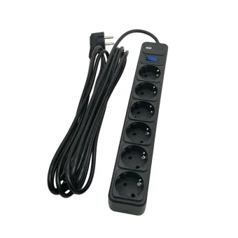Сетевой фильтр SVC ZC6S-50M-USB/TypeC 5 м. 220 В