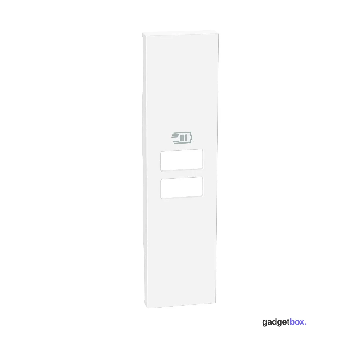 Лицевая панель Bticino KW13C Living Now USB 2 разъёма 15 Вт/3000мА 1 модуль белый