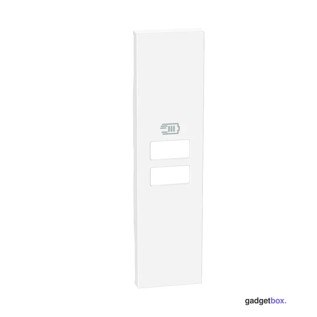 Лицевая панель Bticino KW13C Living Now USB 2 разъёма 15 Вт/3000мА 1 модуль белый