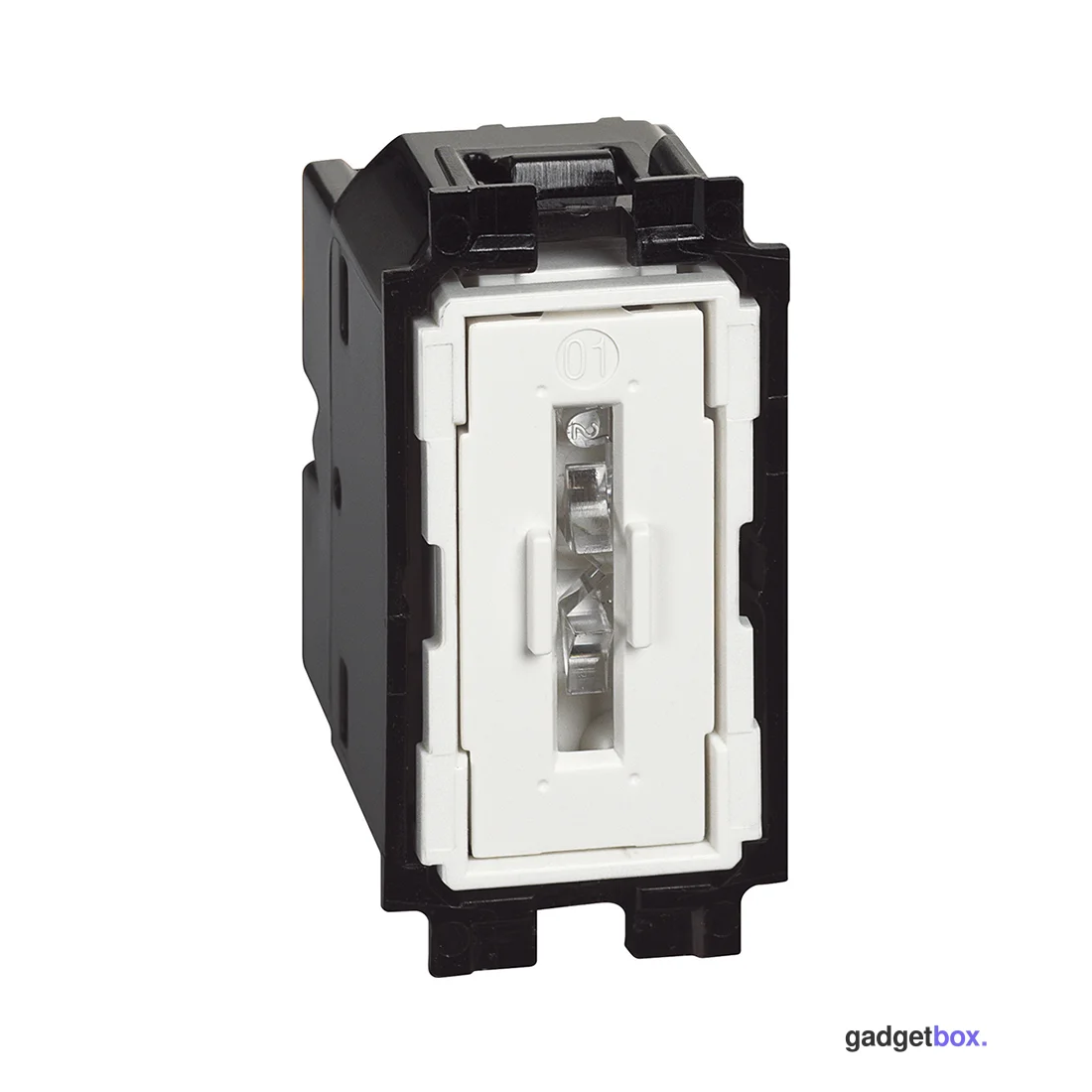 Выключатель Bticino K4001 Living Now 1 модуль винтовые клеммы