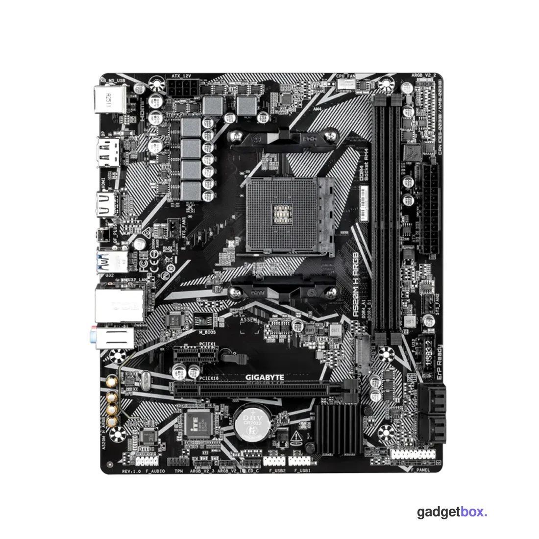 Материнская плата Gigabyte A520M H ARGB