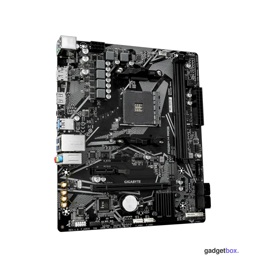 Материнская плата Gigabyte A520M H ARGB