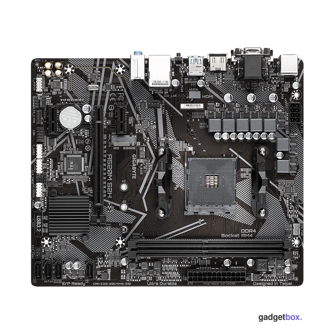 Материнская плата Gigabyte A520M S2H