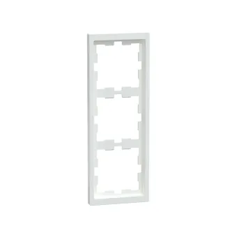 Рамка MERTEN MTN4030-6535 D-Life 3 постовая белый лотос