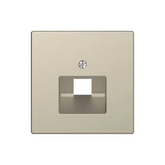Центральная накладка MERTEN MTN4521-6033 D-Life для розетки 1-ой RJ45 сахара