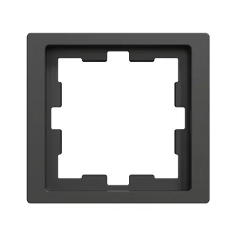 Рамка MERTEN MTN4010-6534 D-Life 1 постовая антрацит