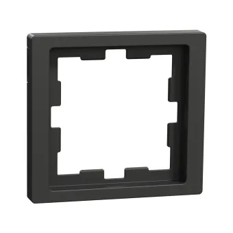 Рамка MERTEN MTN4010-6534 D-Life 1 постовая антрацит