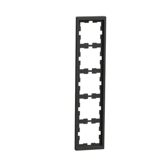 Рамка MERTEN MTN4050-6534 D-Life 5 постовая антрацит