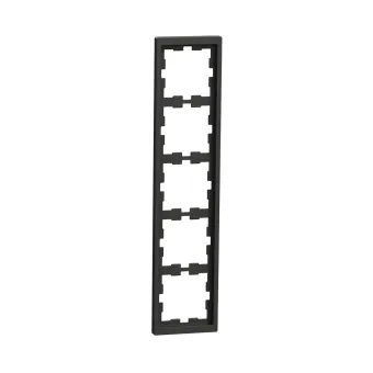 Рамка MERTEN MTN4050-6534 D-Life 5 постовая антрацит