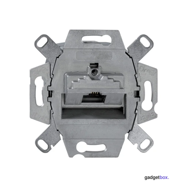 Компьютерная розетка MERTEN MTN4530-0000 RJ45 8 конт. кат.6