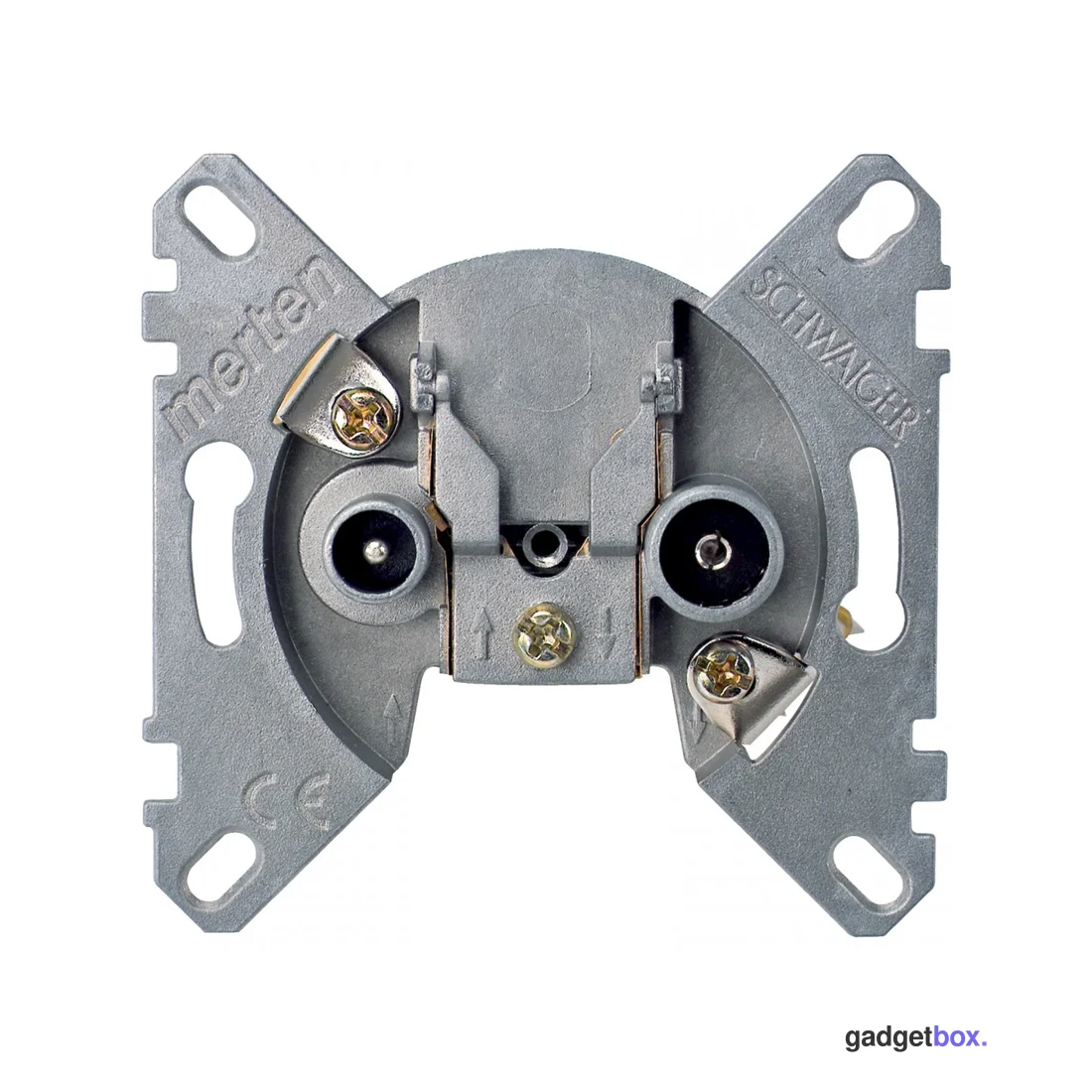 TV/FM мех-м MERTEN MTN466099 D-Life оконечный, 0/4,5DB