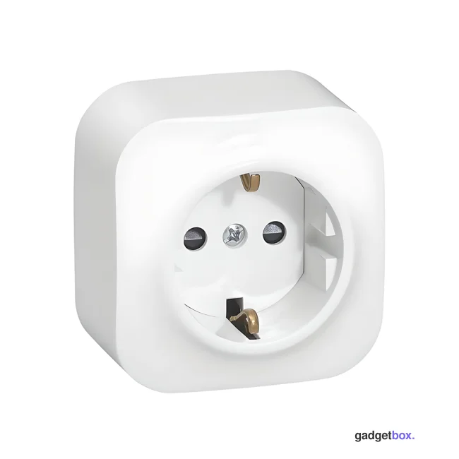 Розетка с зк с зш Legrand Forix 16A 250В IP20 накладная белый