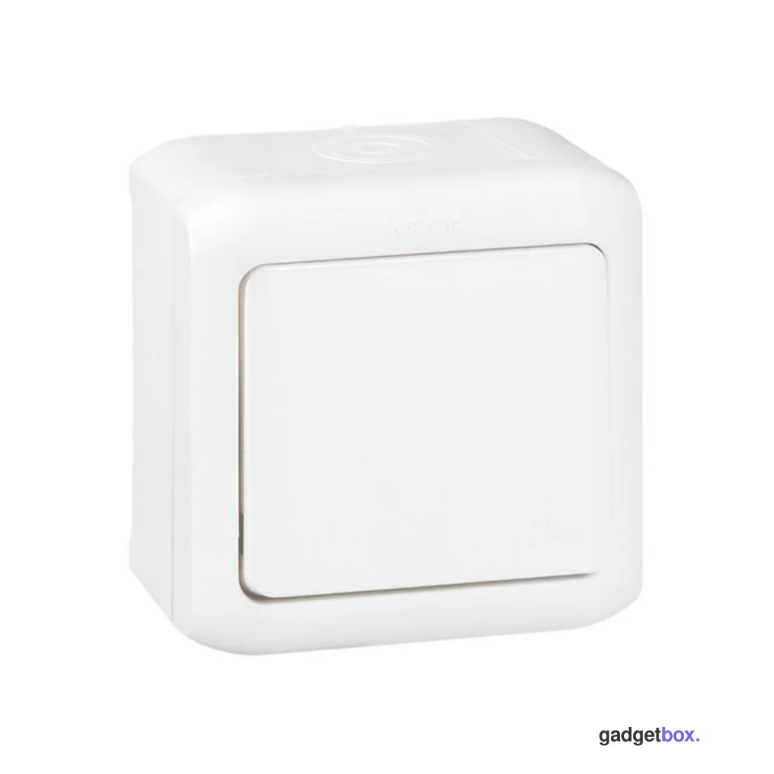 Выключатель без фиксации (кнопка) Legrand Forix 6A 250В IP44 накладной белый