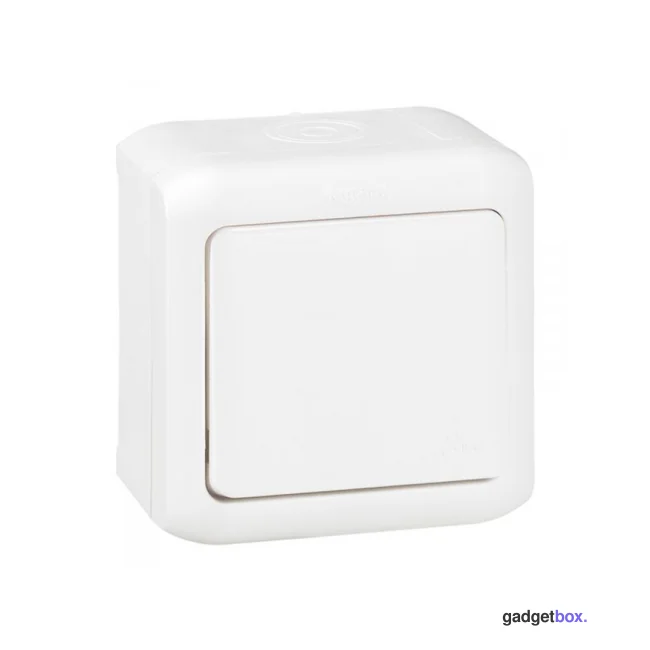 Переключатель на 2 направления Legrand Forix 10A 250В IP44 накладной белый