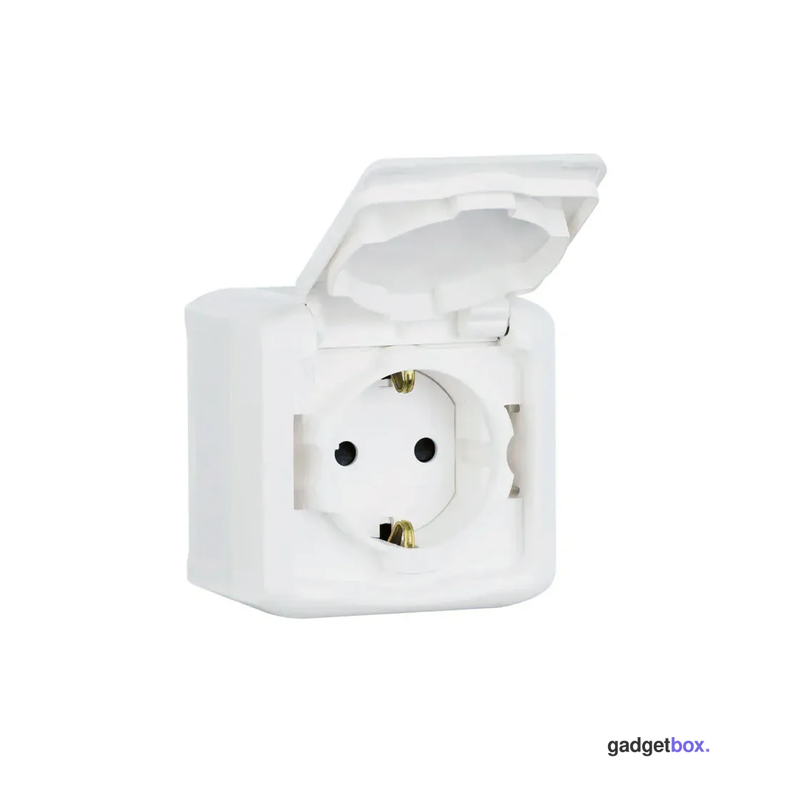 Розетка с крышкой Legrand Forix 16A 250В IP44 накладная белый