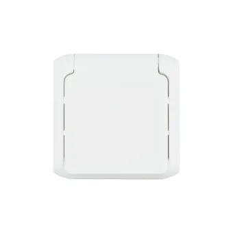 Розетка с крышкой Legrand Forix 16A 250В IP44 накладная белый