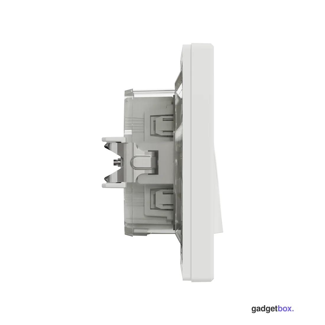 Переключатель одноклавишный SE EPH0400421 Asfora 10AX IP44 сборе быстрозажим. клеммы белый