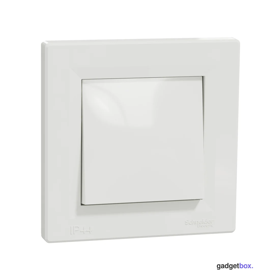 Переключатель одноклавишный SE EPH0400421 Asfora 10AX IP44 сборе быстрозажим. клеммы белый