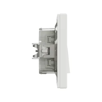 Переключатель одноклавишный SE EPH0400421 Asfora 10AX IP44 сборе быстрозажим. клеммы белый
