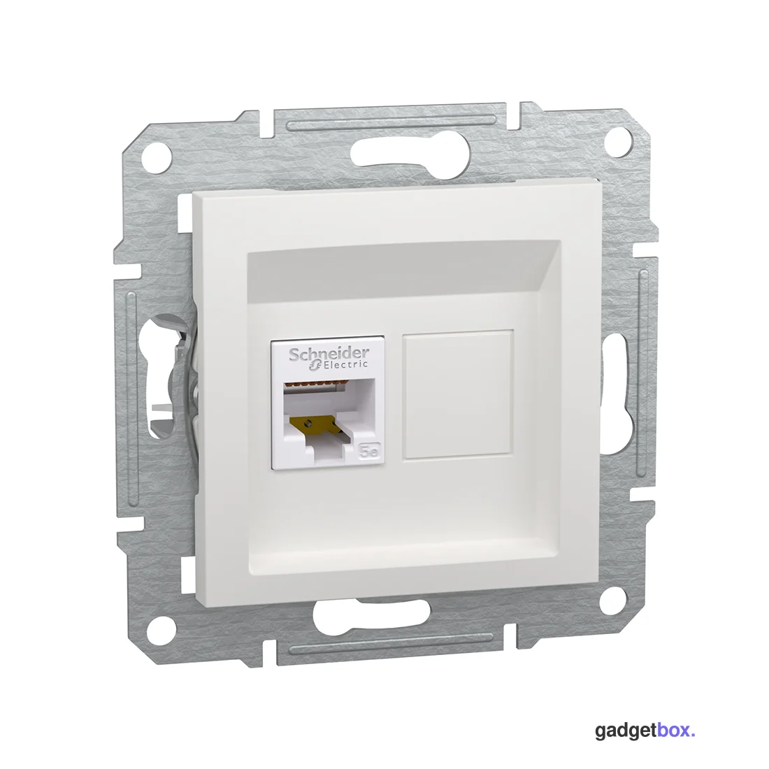 Розетка компьютерная SE EPH4370121 Asfora RJ45 кат. 5е механизм белый