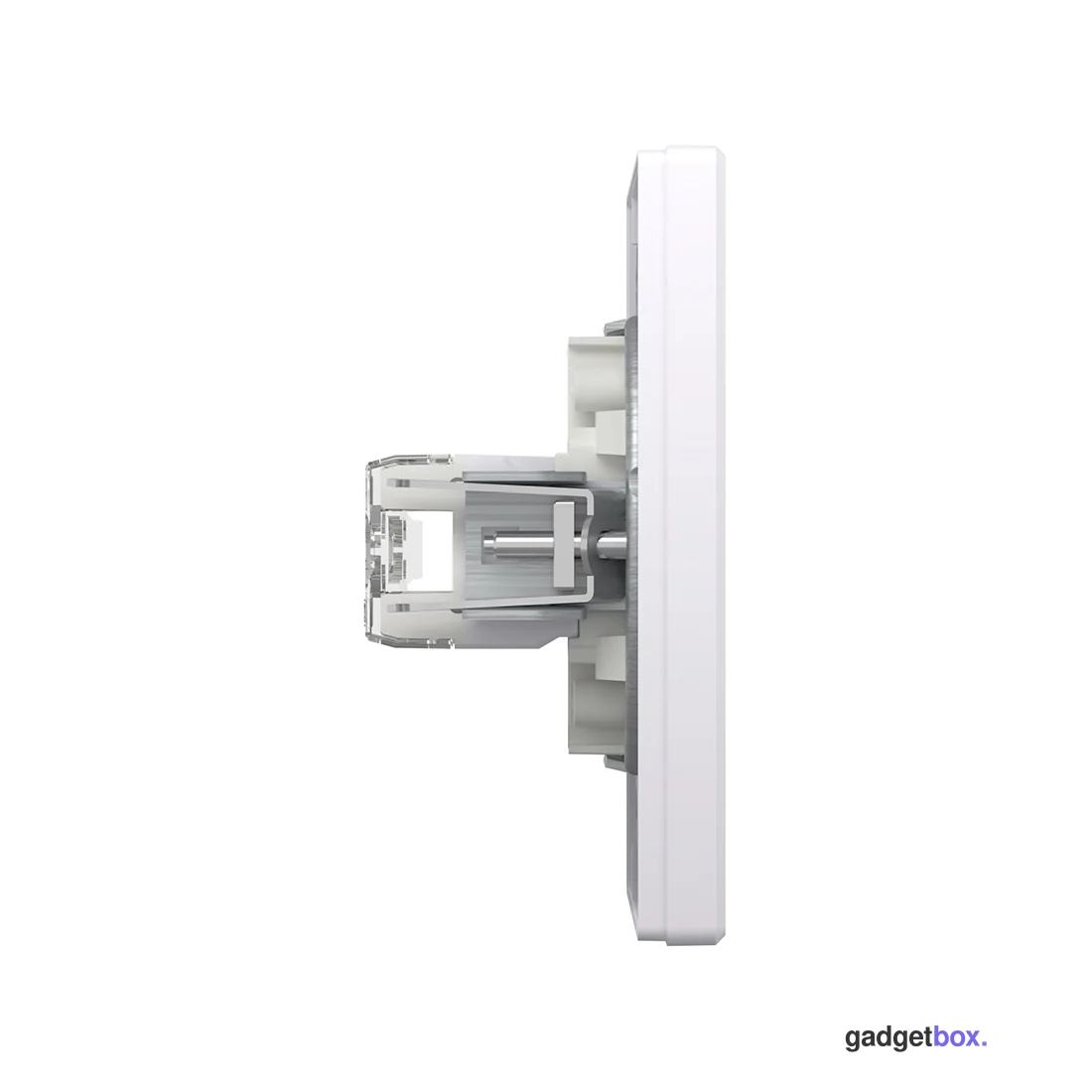 Розетка двойная компьютерная SE EPH4800121 Asfora RJ45 кат. 6 в сборе белый