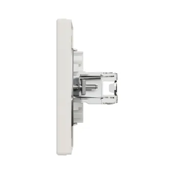 Розетка компьютерная SE EPH4300123 Asfora RJ45 кат. 5e в сборе кремовый
