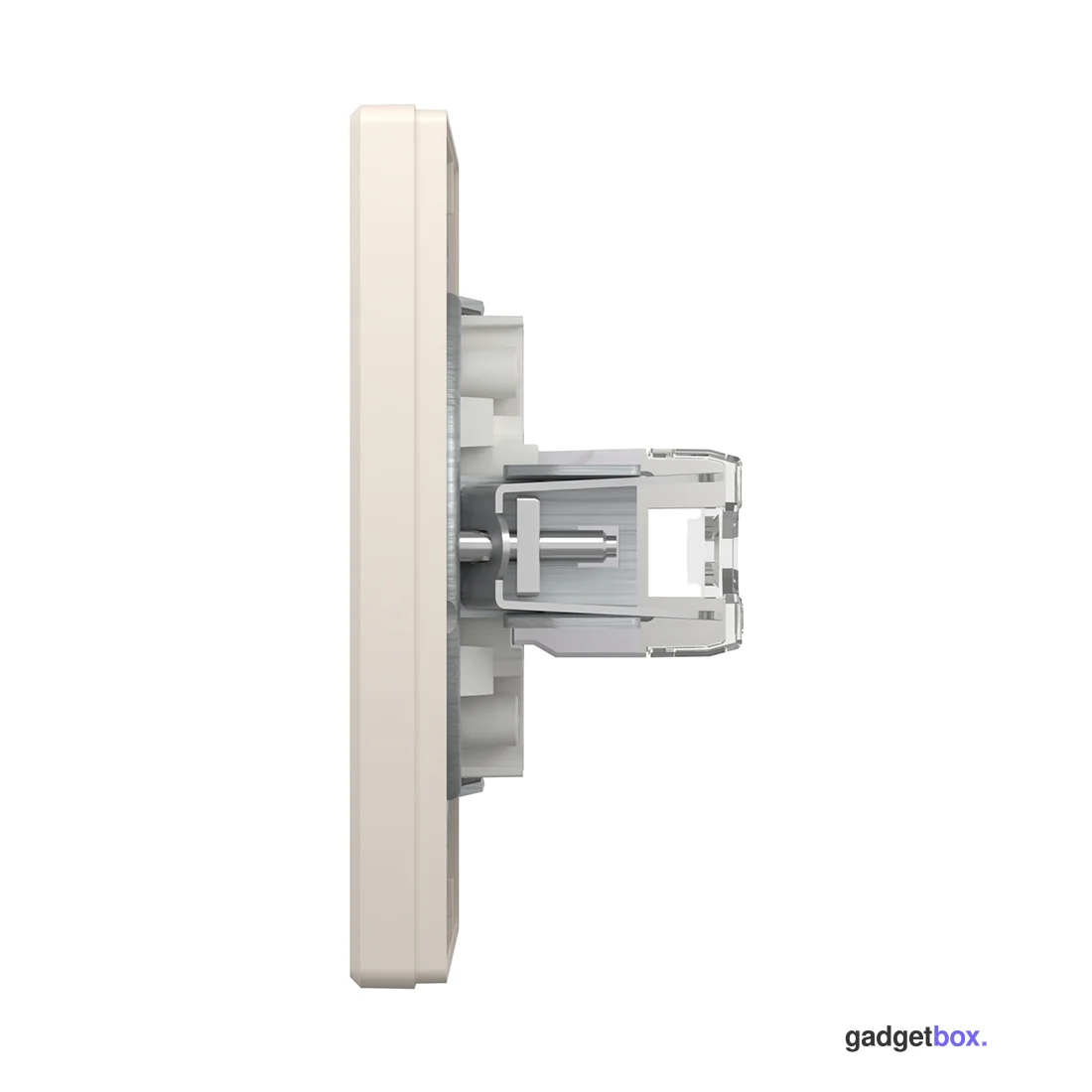 Розетка компьютерная SE EPH4700123 Asfora RJ45 кат. 6 в сборе кремовый