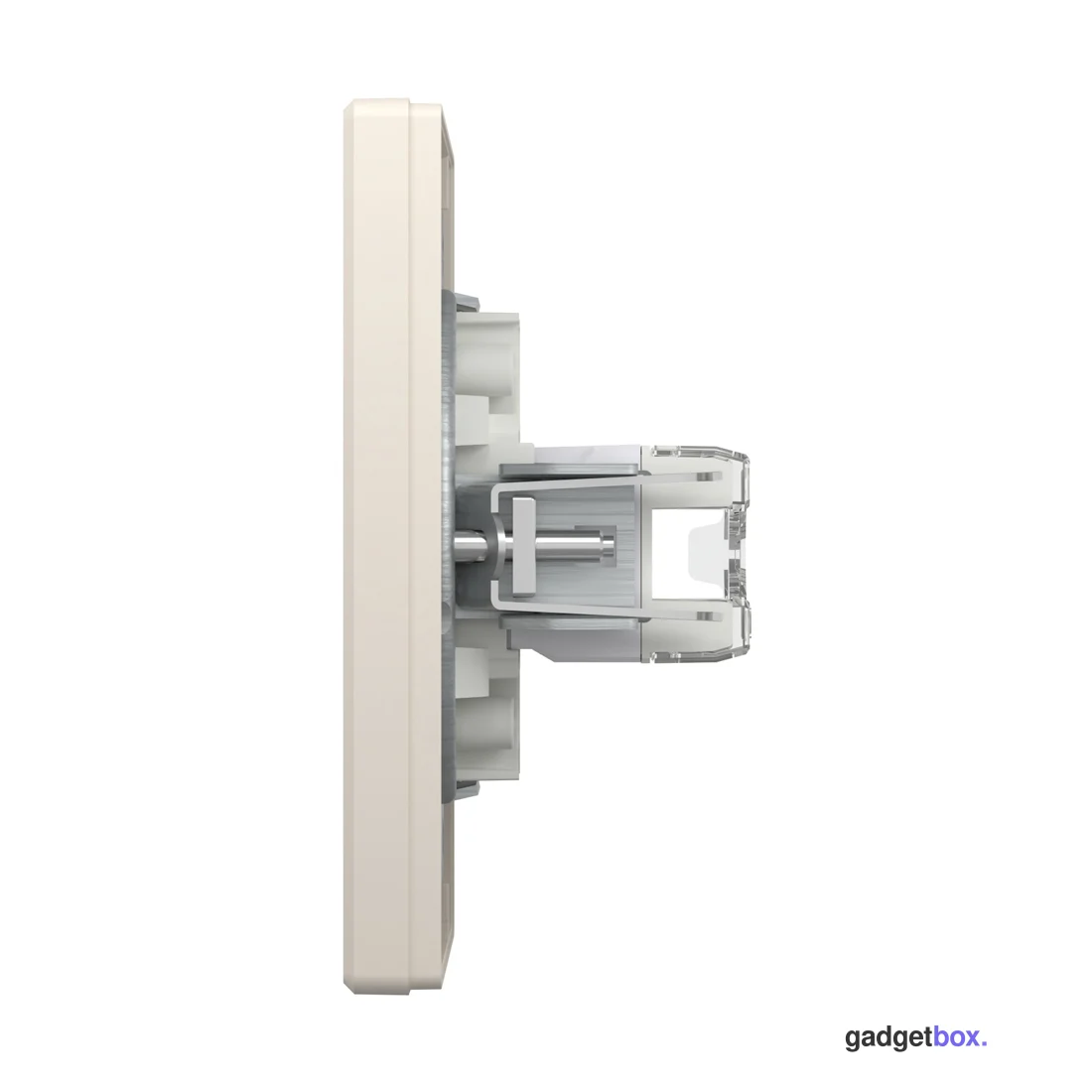 Розетка двойная компьютерная SE EPH4400123 Asfora RJ45 в сборе кремовый