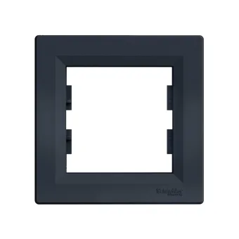 Рамка SE EPH5800171 Asfora 1 постовая антрацит