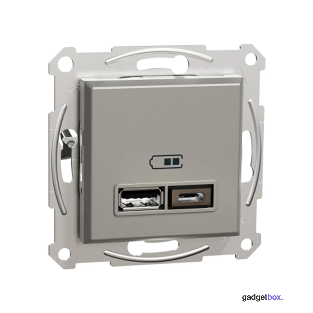 Розетка USB SE EPH2700369 Asfora A+С 2,4А механизм бронза