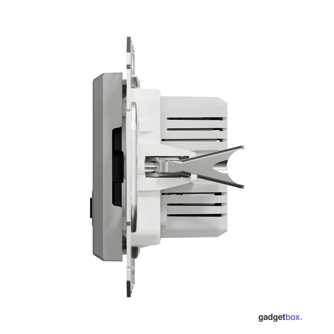 Розетка USB SE EPH2700361 Asfora A+С 2,4А механизм алюминий
