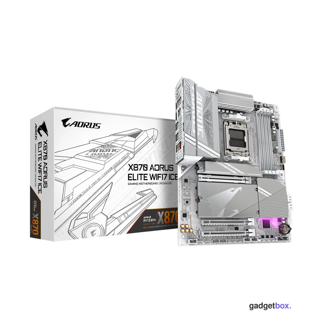 Материнская плата Gigabyte X870 A ELITE WF7 ICE