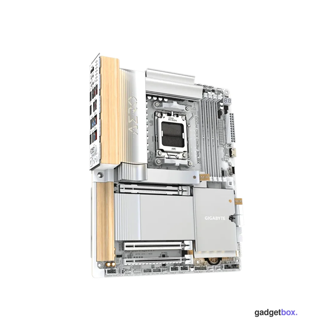 Материнская плата Gigabyte X870E AERO X3D WOOD