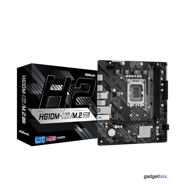 Материнская плата ASRock H610M-H2/M.2 D5