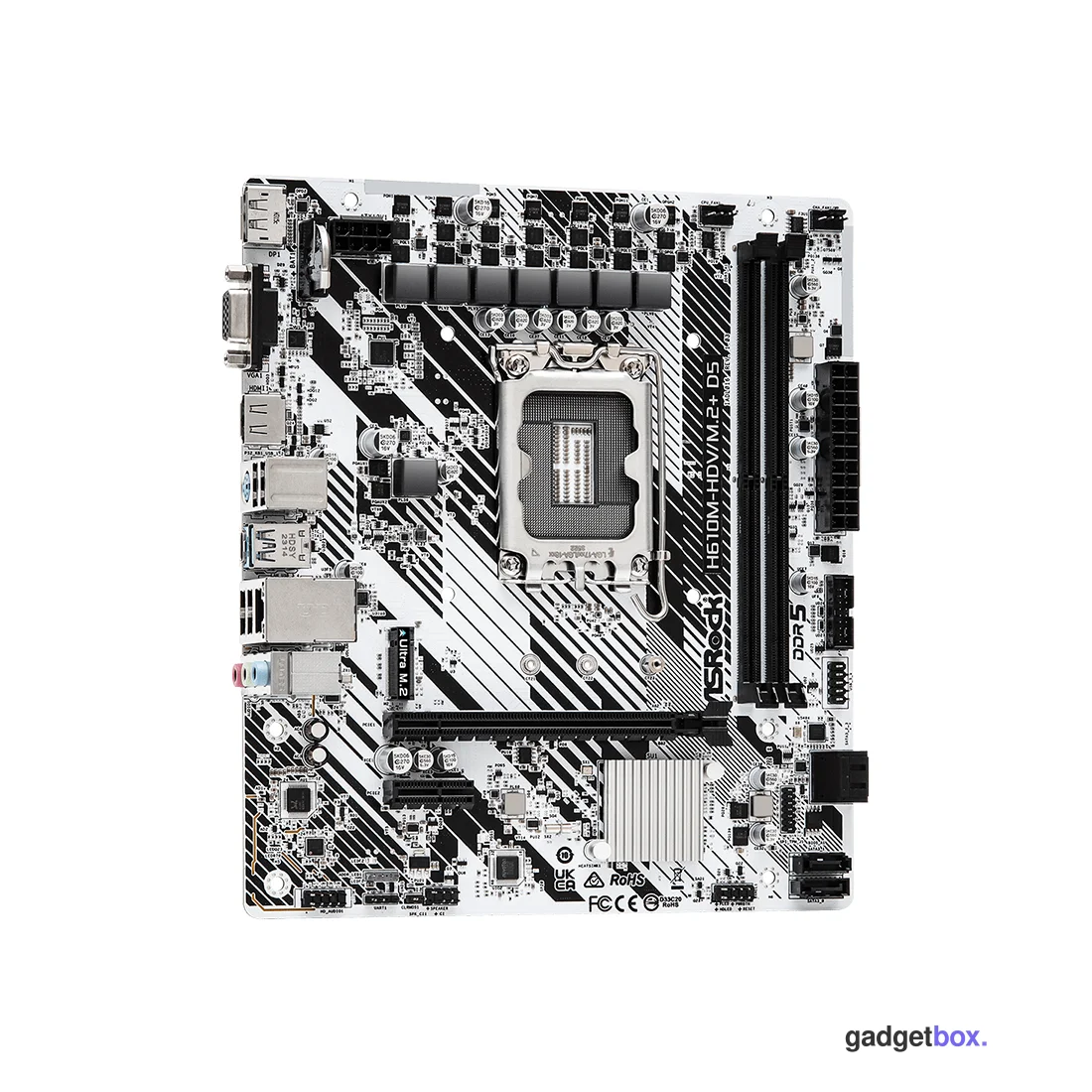 Материнская плата ASRock H610M-HDV/M.2+D5