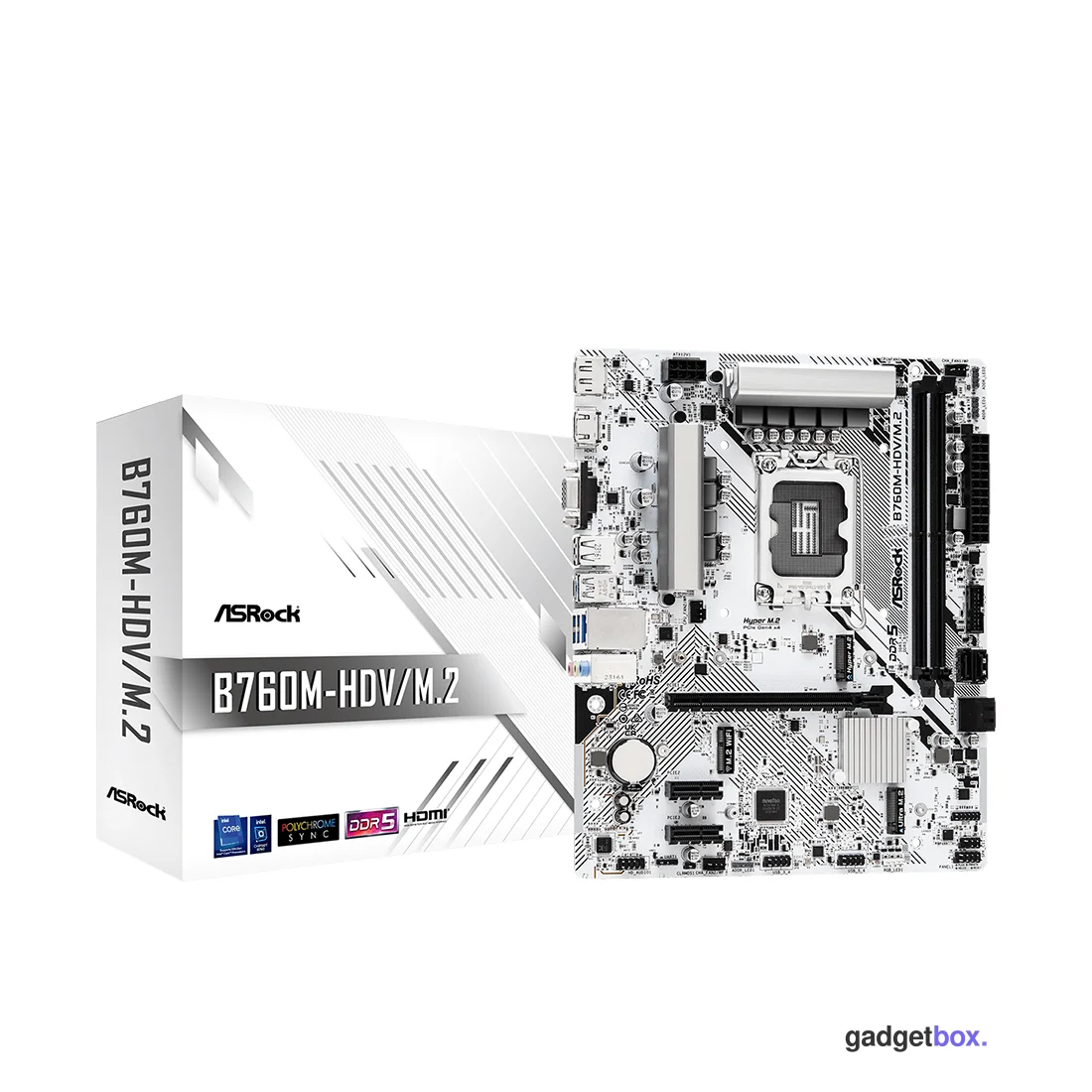 Материнская плата ASRock B760M-HDV/M.2
