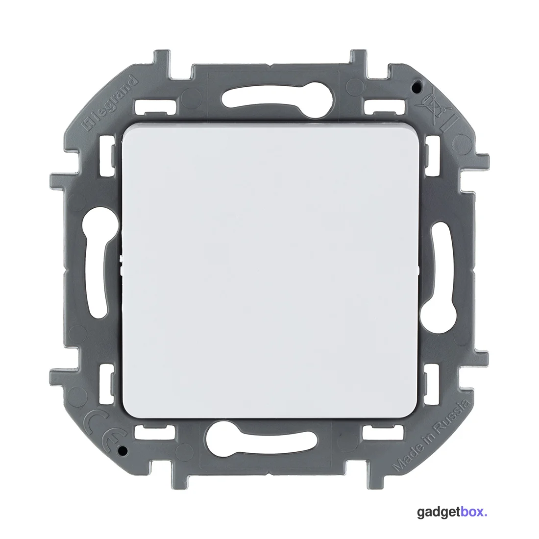 Переключатель промежуточный винтовые клеммы Legrand Inspiria 673680 10 AX 250 В белый