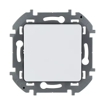 Переключатель промежуточный винтовые клеммы Legrand Inspiria 673680 10 AX 250 В белый