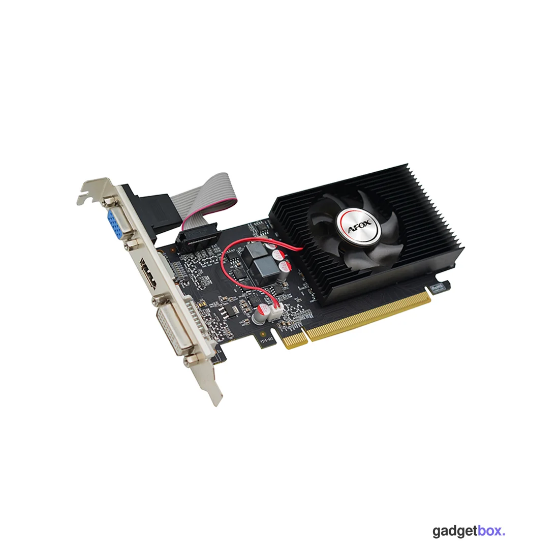 Видеокарта AFOX GT220 1GB D3 LP Single Fan (AF220-1024D3L2)